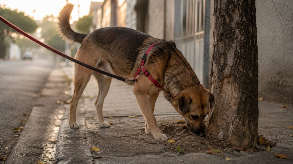 Seu cachorro para para cheirar tudo? Esse hábito pode ser mais importante do que parece no passeio