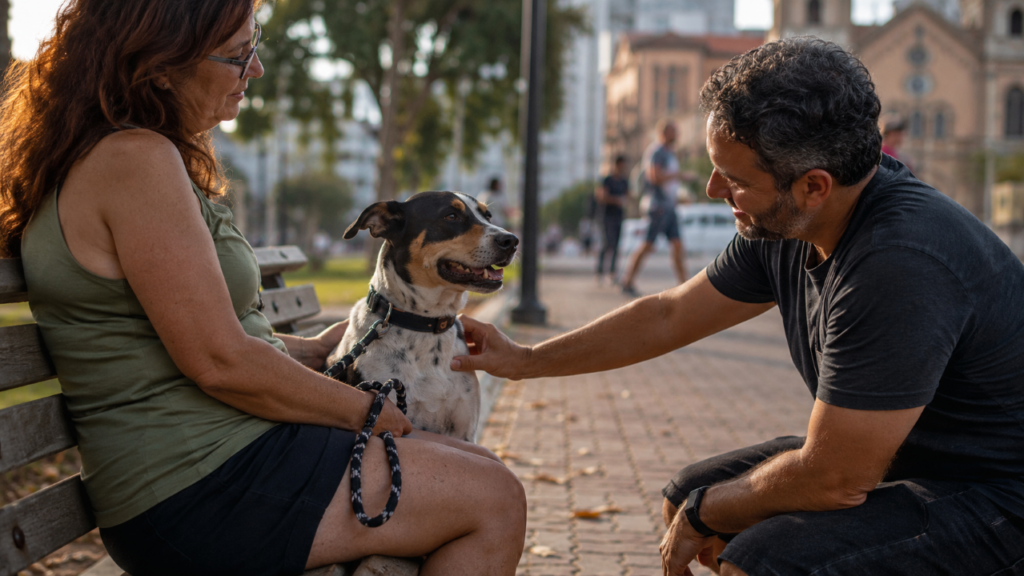 A psicologia explica por que algumas pessoas não resistem a cumprimentar cachorros na rua