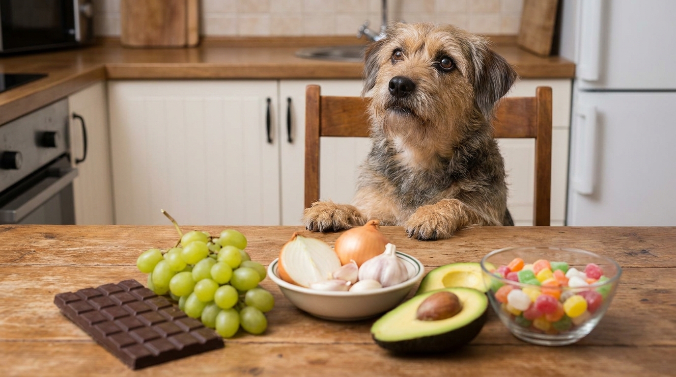 Conheça os 10 alimentos que nunca devem fazer parte da dieta dos cães