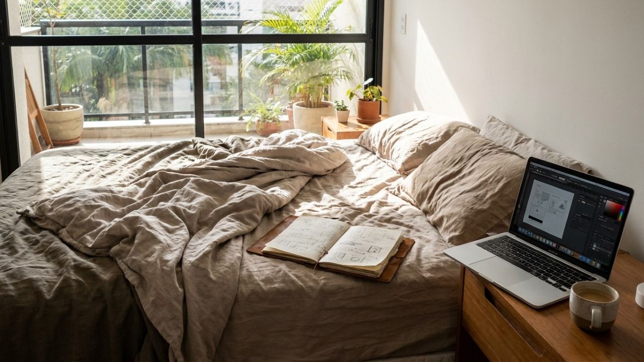 A psicologia aponta que pessoas que não arrumam a cama ao acordar podem esconder uma mente mais criativa do que imaginam