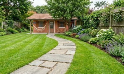 Como fazer um caminho de pedras no jardim e deixar o quintal bonito sem obra pesada demais em casa