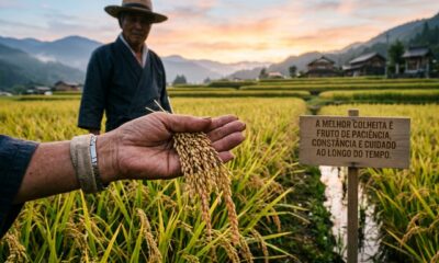 O que significa o provérbio japonês que reflete sobre o poder do tempo: "A melhor colheita vem da paciência".