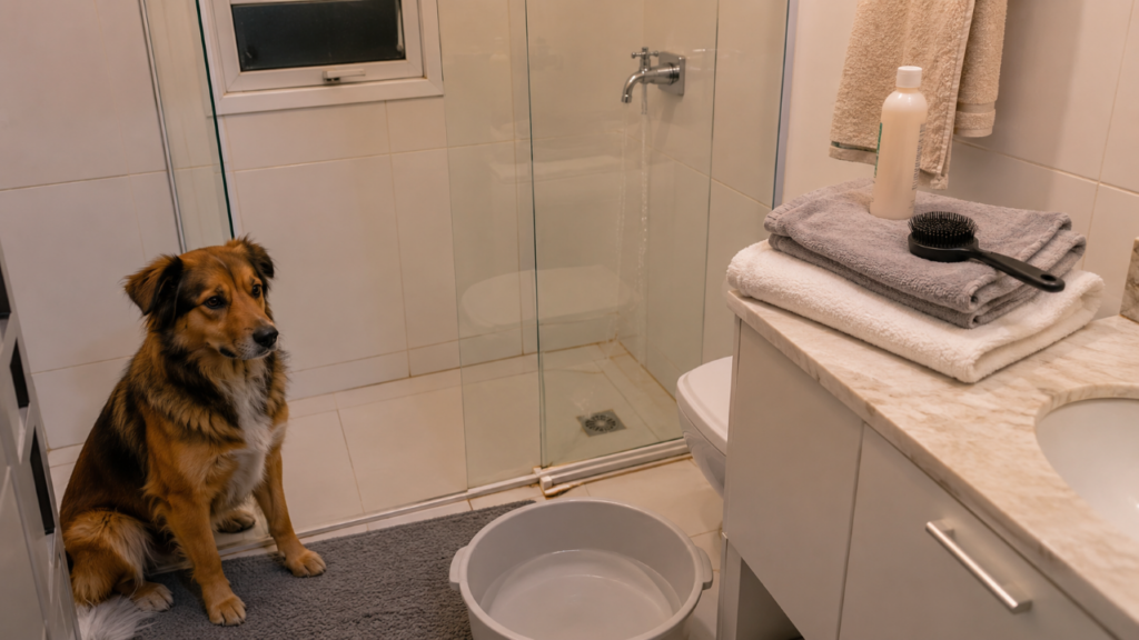 De quanto em quanto tempo dar banho no cachorro no inverno sem causar frio e nem danos á pele dele