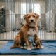 Cão de abrigo se recusa a sair sem seus bichinhos de pelúcia de apoio emocional