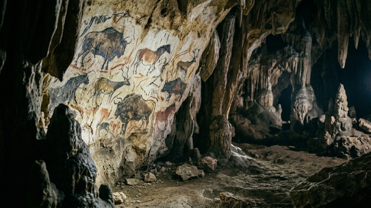 Após mais de um século, cientistas confirmam que misteriosas marcas em caverna são arte rupestre de 17 mil anos