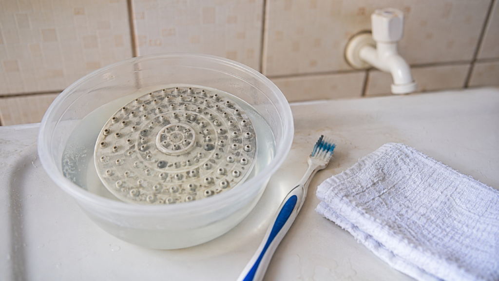 Como recuperar o jato do chuveiro com uma limpeza simples e sem gastar com troca de peça