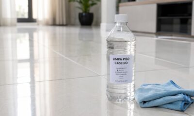 Como fazer limpa piso caseiro potente que deixa a casa perfumada por dias