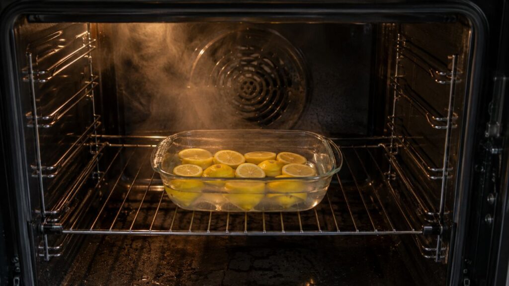Sem bicarbonato de sódio ou vinagre: a mistura com dois ingredientes muito comuns que deixa o forno impecável