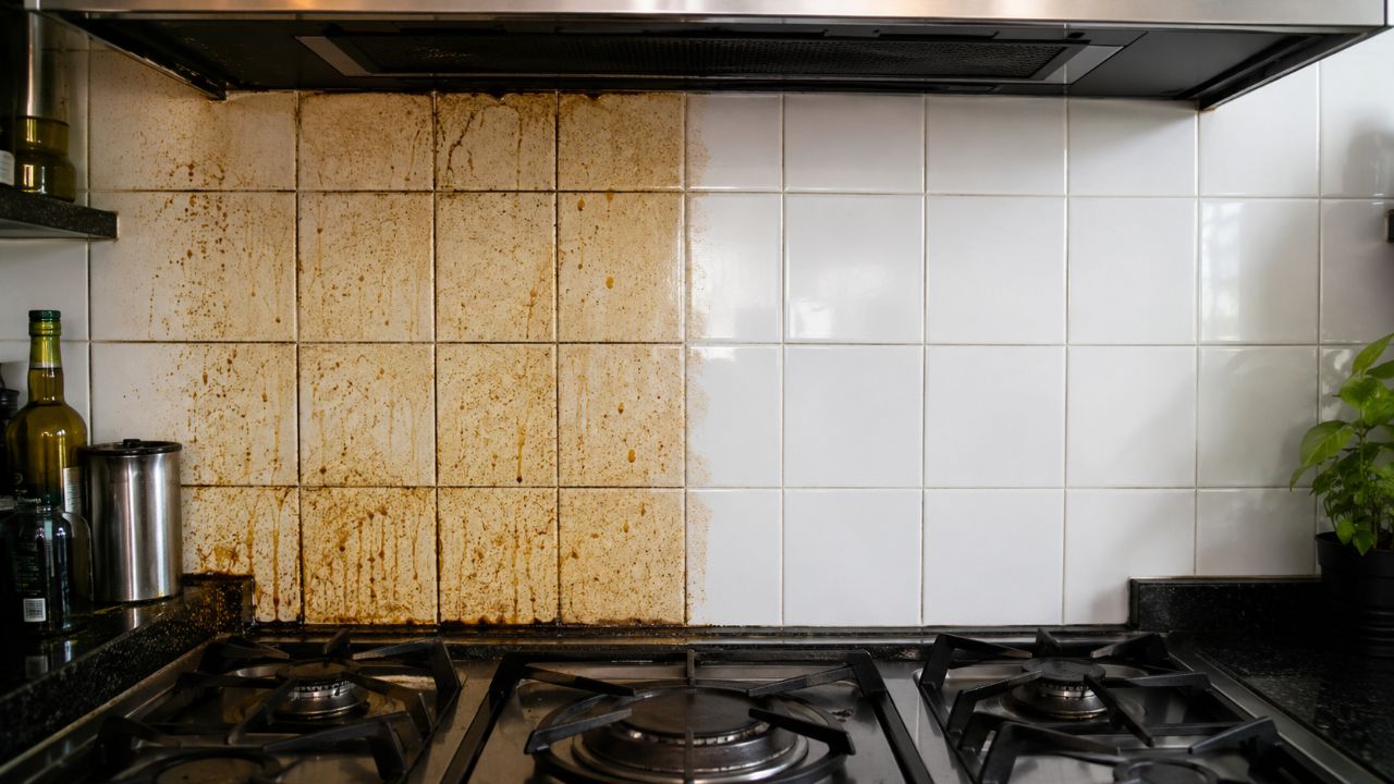 Como limpar azulejos engordurados usando ingredientes simples