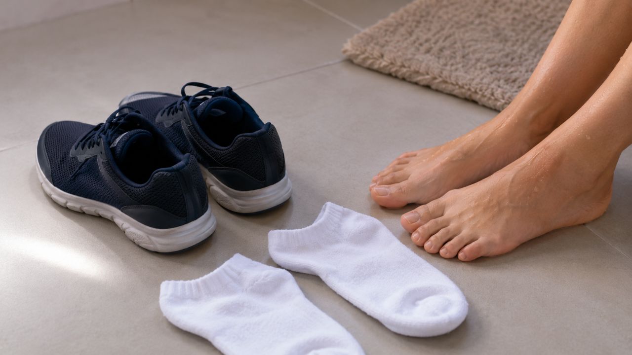 Como tirar cheiro de chulé dos pés e sapatos de um jeito simples que funciona de verdade