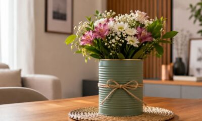Como transformar latas velhas em objetos de decoração chiques e modernos