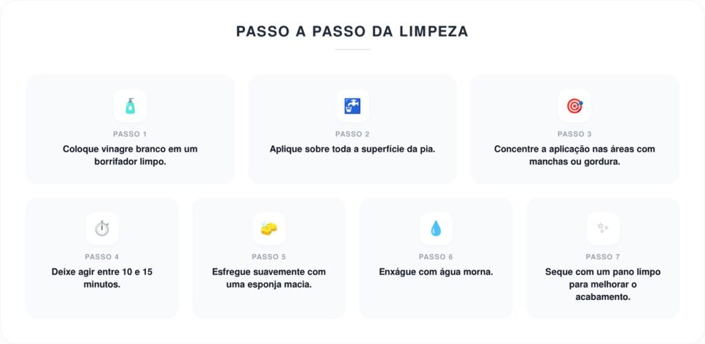 Borrifar vinagre na pia da cozinha: para que serve e por que é recomendado