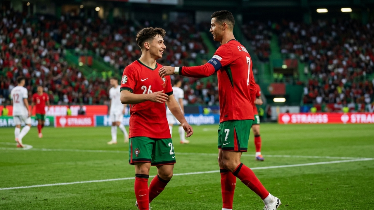 Francisco Conceição responde críticas sobre Cristiano Ronaldo: “Não somos obrigados a procurá-lo”