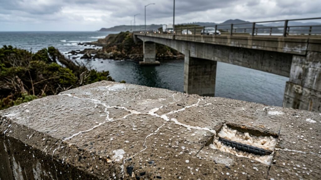 Cientistas criam concreto inteligente com bactérias que pode fechar rachaduras sozinho, durar até 150 anos e transformar o futuro das construções