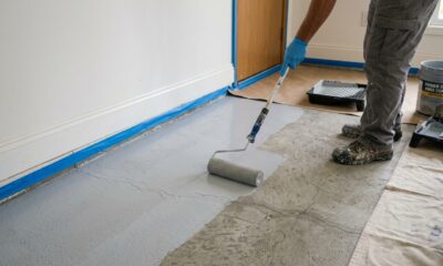 Como pintar um piso de concreto e renovar uma garagem, quintal ou varanda sem estragar o revestimento
