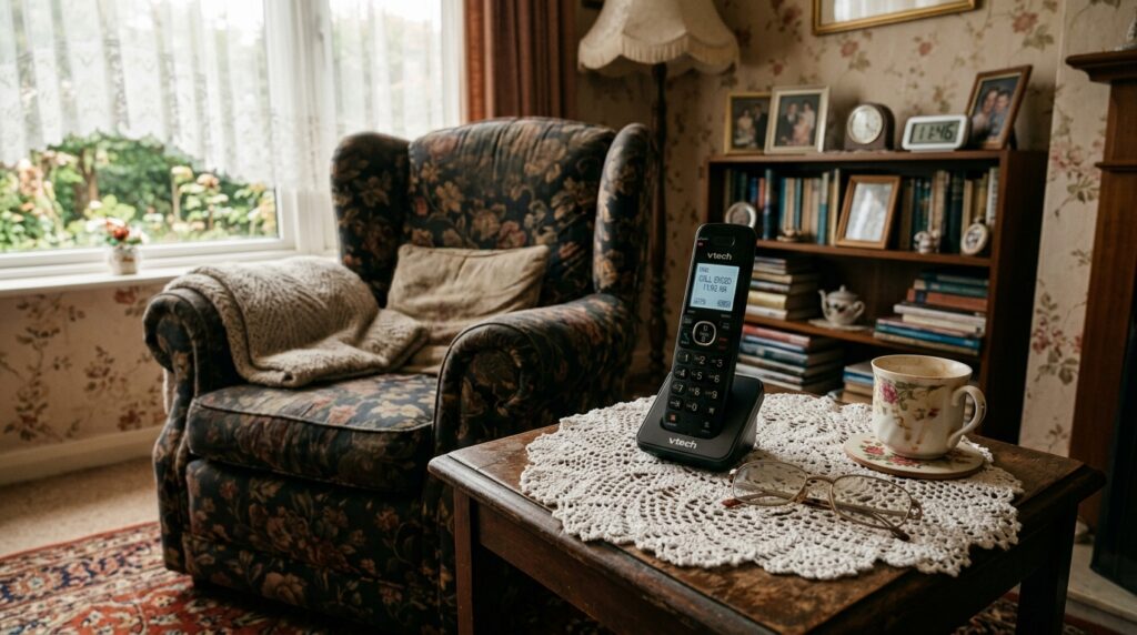 A psicologia diz que os mais velhos experimentam mais intensamente a solidão não quando estão sozinhos, mas na hora seguinte ao término de um telefonema