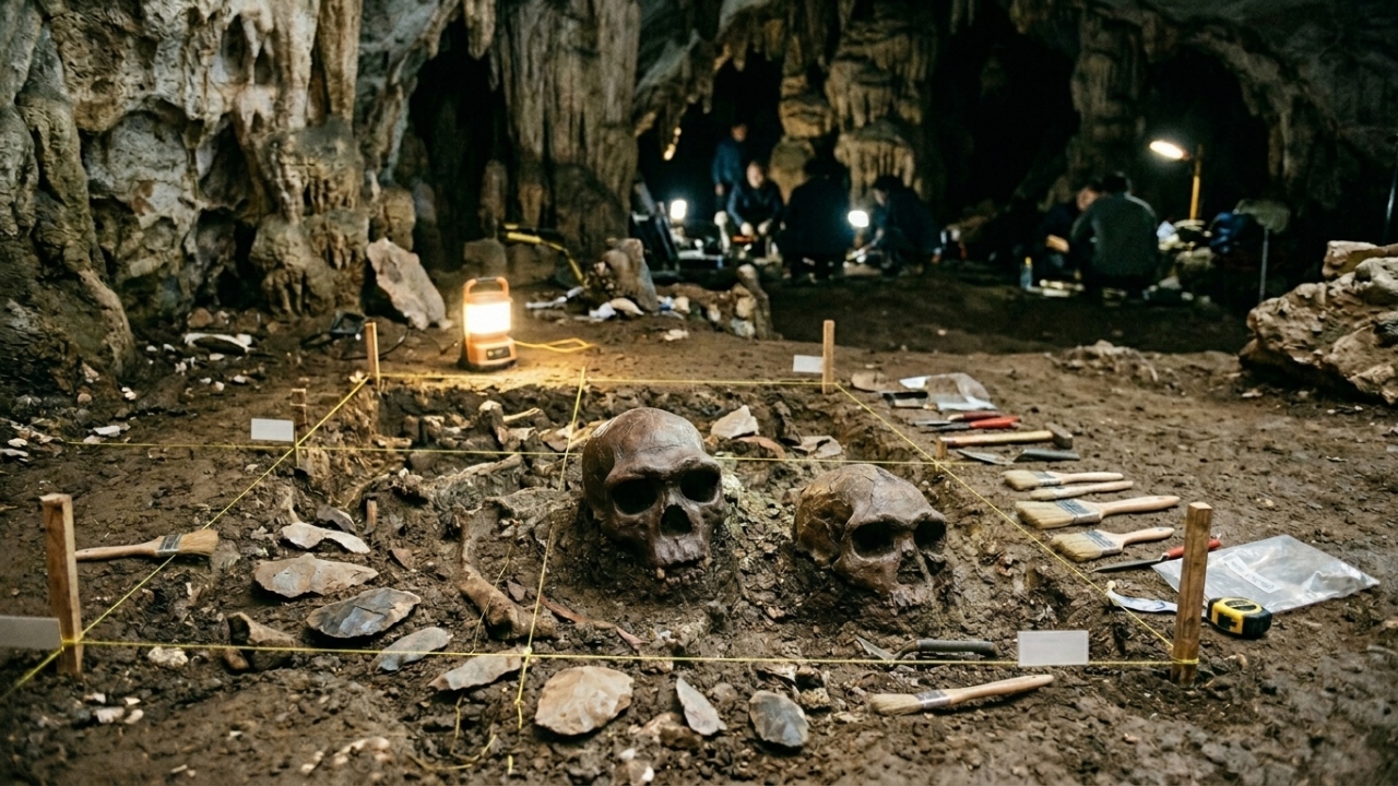 Crânios de Homo erectus na China podem reescrever a história da chegada dos primeiros humanos ao leste da Ásia