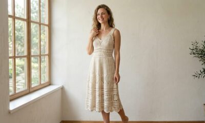 Como fazer vestido de crochê fácil, passo a passo perfeito para iniciantes
