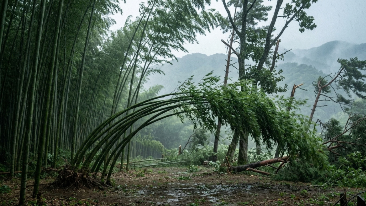 Provérbio japonês do dia, “O bambu que sobrevive ao vento não é o mais duro da floresta, mas aquele que aprendeu a se curvar sem abandonar suas raízes”, sobre flexibilidade, orgulho e como ceder nem sempre significa fraqueza