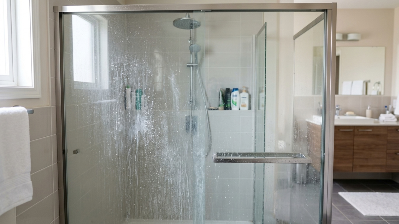 O truque simples das faxineiras experientes para remover manchas do box de forma fácil e rápida