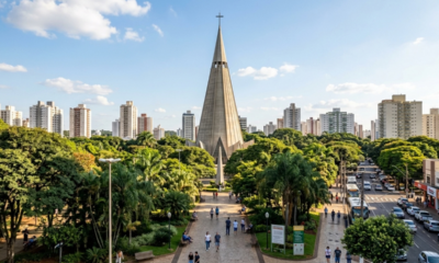 Criada para ser moderna em 1943, esta cidade hoje ocupa o topo dos rankings de qualidade de vida