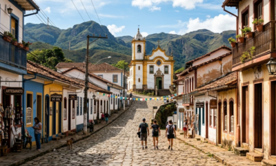Nas montanhas de Minas, uma pequena vila de 1.500 habitantes conquista quem busca paz e simplicidade