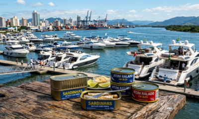 Com 80% do mercado de atum e sardinha em lata, a "Capital da Pesca" é a cidade mais rica de SC e abriga a maior fábrica de iates de luxo fora da Itália