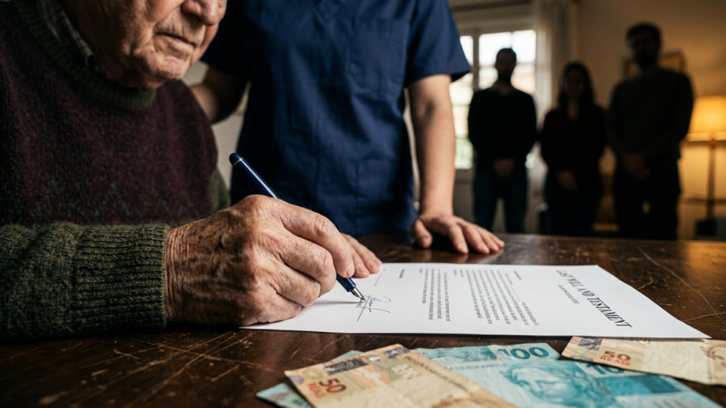Aposentado deixa herança de R$ 12 milhões para o cuidador e nada para os três filhos, Justiça é obrigada a intervir