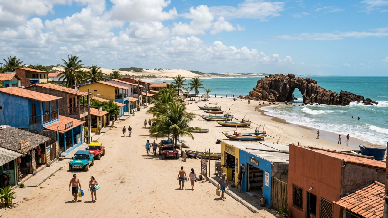 Segundo o Washington Post, essa vila sem asfalto nem carros no Nordeste é uma das 10 mais bonitas do mundo