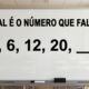 O teste do número que falta, 2, 6, 12, 20, __? Trava quem tenta somar sempre o mesmo valor