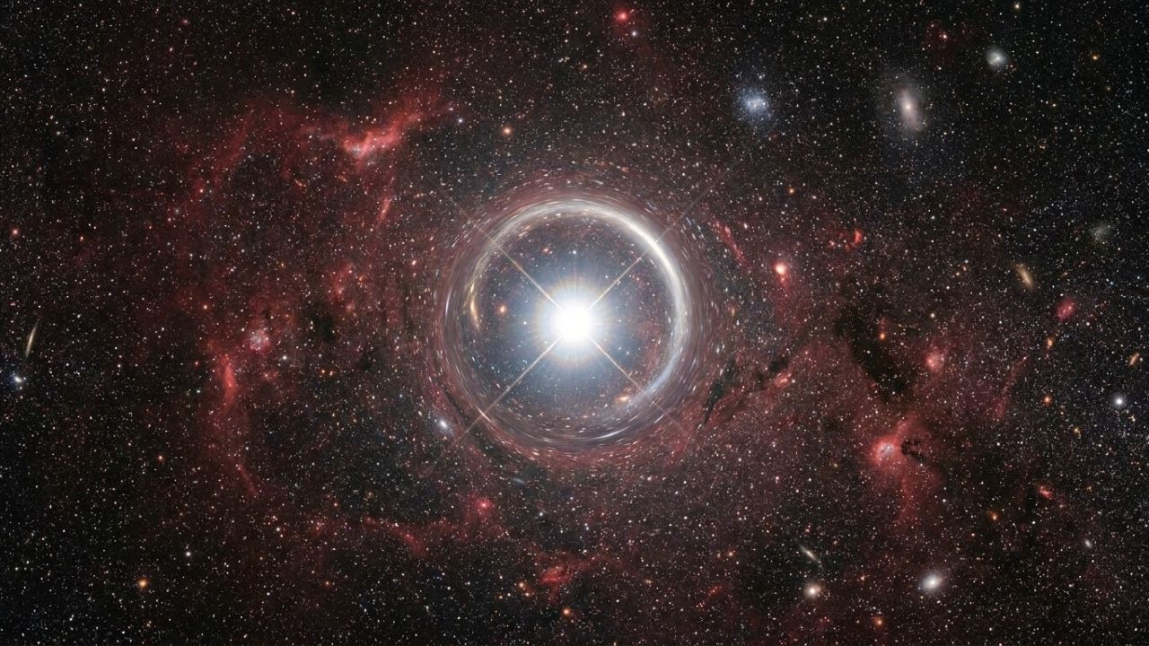 Astrônomos veem estrela piscar e suspeitam de objeto raro entre a Terra e a galáxia vizinha
