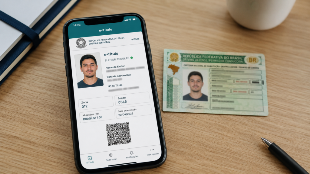 e-Título no celular pode falhar na hora H: o erro simples que deixa eleitor sem saída