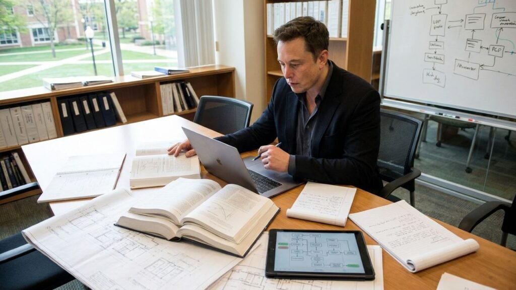 Elon Musk, o primeiro trilionário do mundo: “Não confunda escolaridade com educação. Eu não estudei em Harvard, mas as pessoas que trabalham para mim estudaram.”