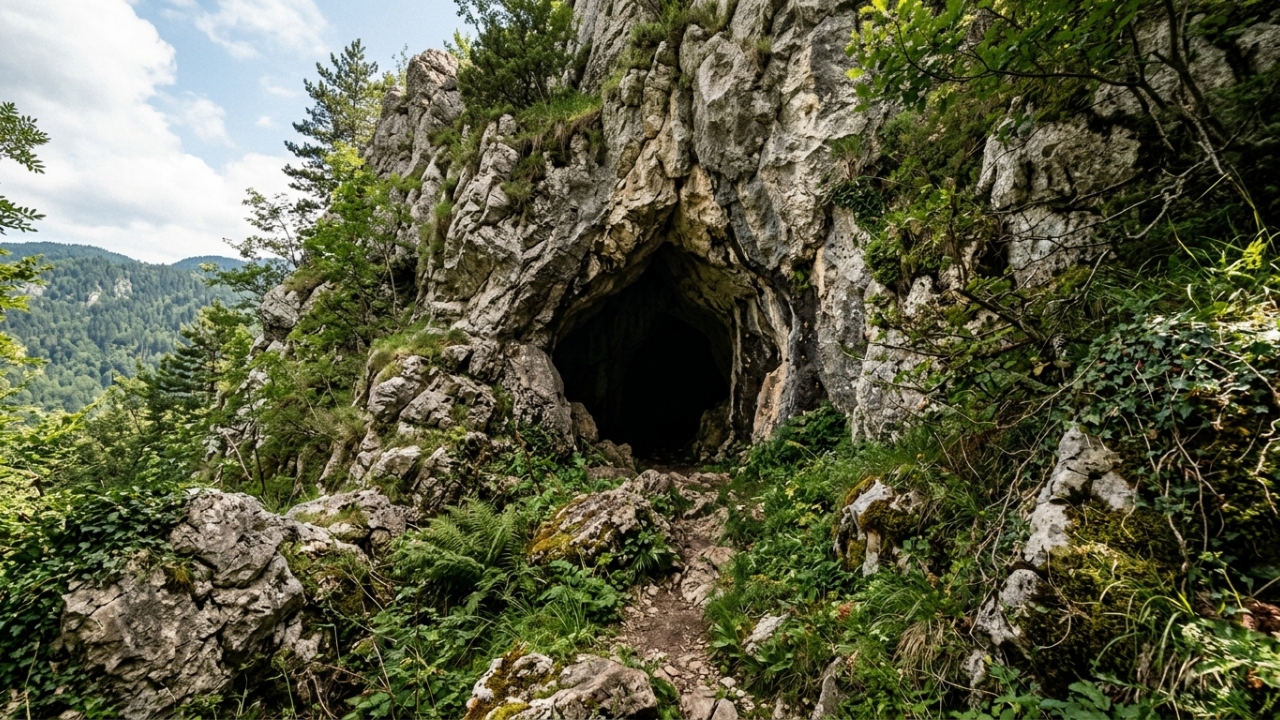 Entraram numa caverna há 14.400 anos e caminharam 800 metros abaixo da terra usando apenas galhos de pinheiro
