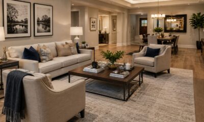 Especialistas em design de interiores são categóricos Uma sala de estar elegante não precisa de móveis caros.