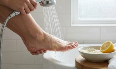 Lavar os pés com açúcar e limão: por que muita gente recomenda esse cuidado e quando é melhor fazer