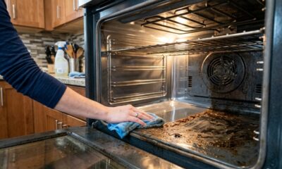 Nem vinagre nem desengordurante: como limpar o forno e o fogão em poucos minutos