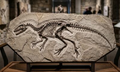Fósseis raros mostram dinossauros presos no tempo em momentos dramáticos da pré-história