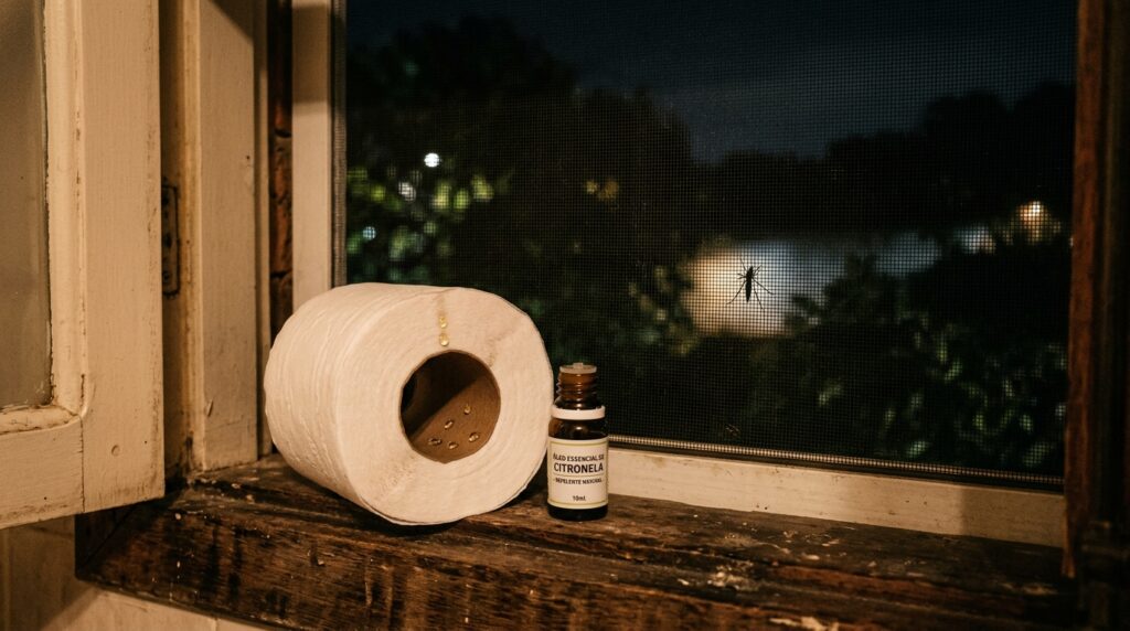 Diga adeus aos mosquitos em sua casa: este truque simples com papel higiênico está fazendo o maior sucesso na internet