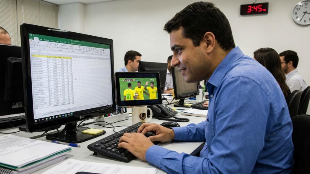 Trabalhador pode ser obrigado a trabalhar durante os jogos do Brasil na Copa do Mundo? Entenda o que diz a lei e quando a empresa pode exigir expediente normal