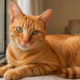 Gatos laranja quase sempre são rajados, e esse detalhe do pelo revela mais do que parece