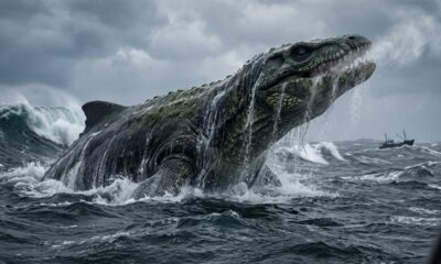 Monstro marinho extinto é reconstruído por cientistas e impressiona pelo tamanho colossal