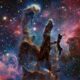 Nebulosa gigante cria novas estrelas em colunas de gás e poeira com quase 50 trilhões de quilômetros de altura