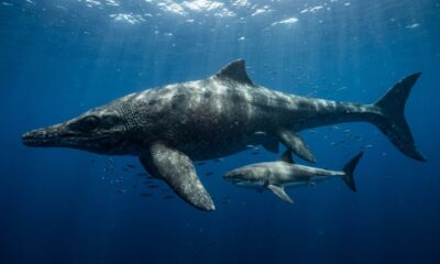 Monstro marinho inteligente de 19 metros era várias vezes maior que um tubarão-branco e dominava os oceanos antigos