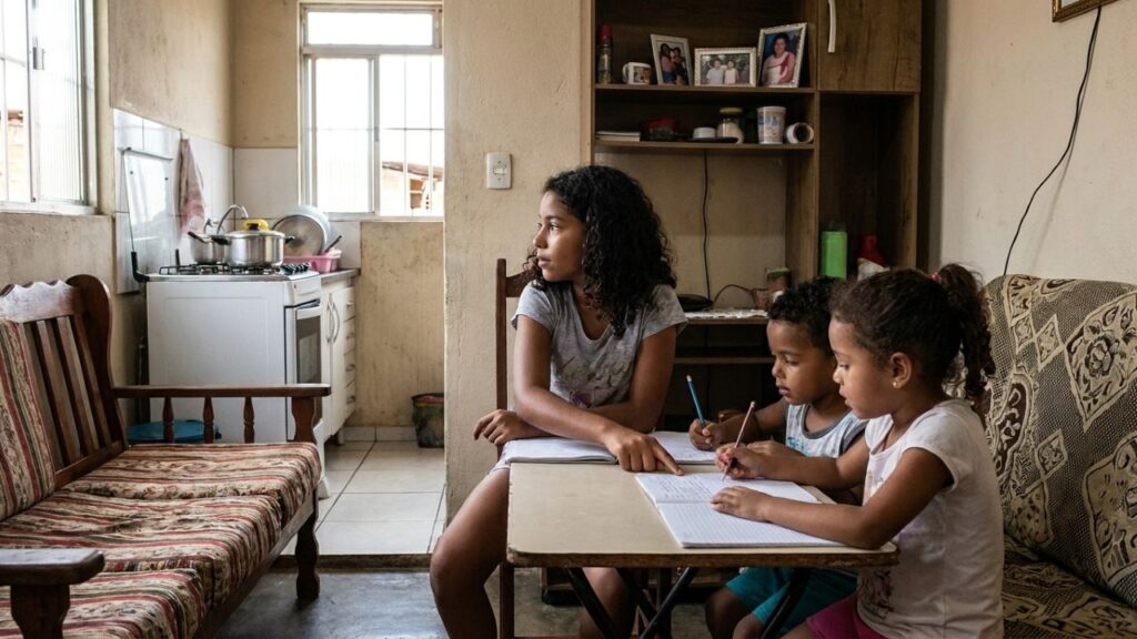 Estudos de psicologia revelam que cuidar dos irmãos menores cedo demais pode deixar marcas silenciosas na vida adulta