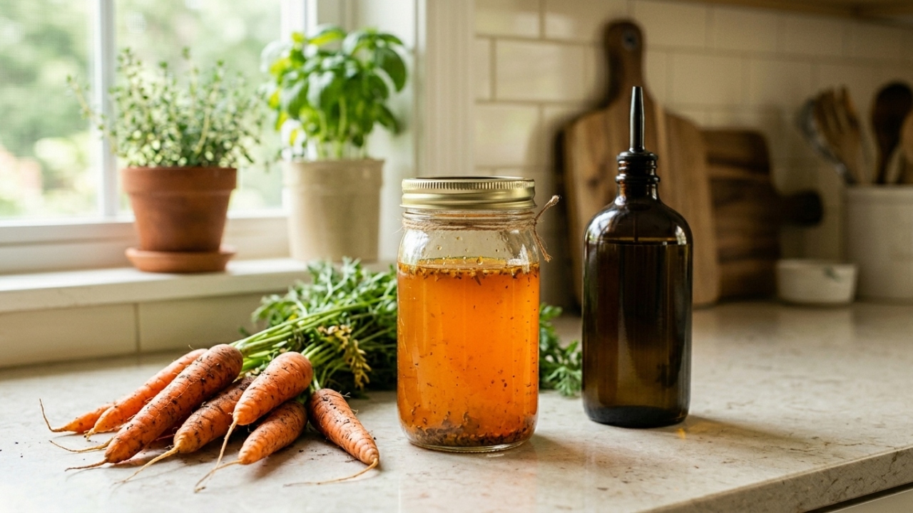 Como fazer seu próprio óleo de cenoura com apenas 2 ingredientes