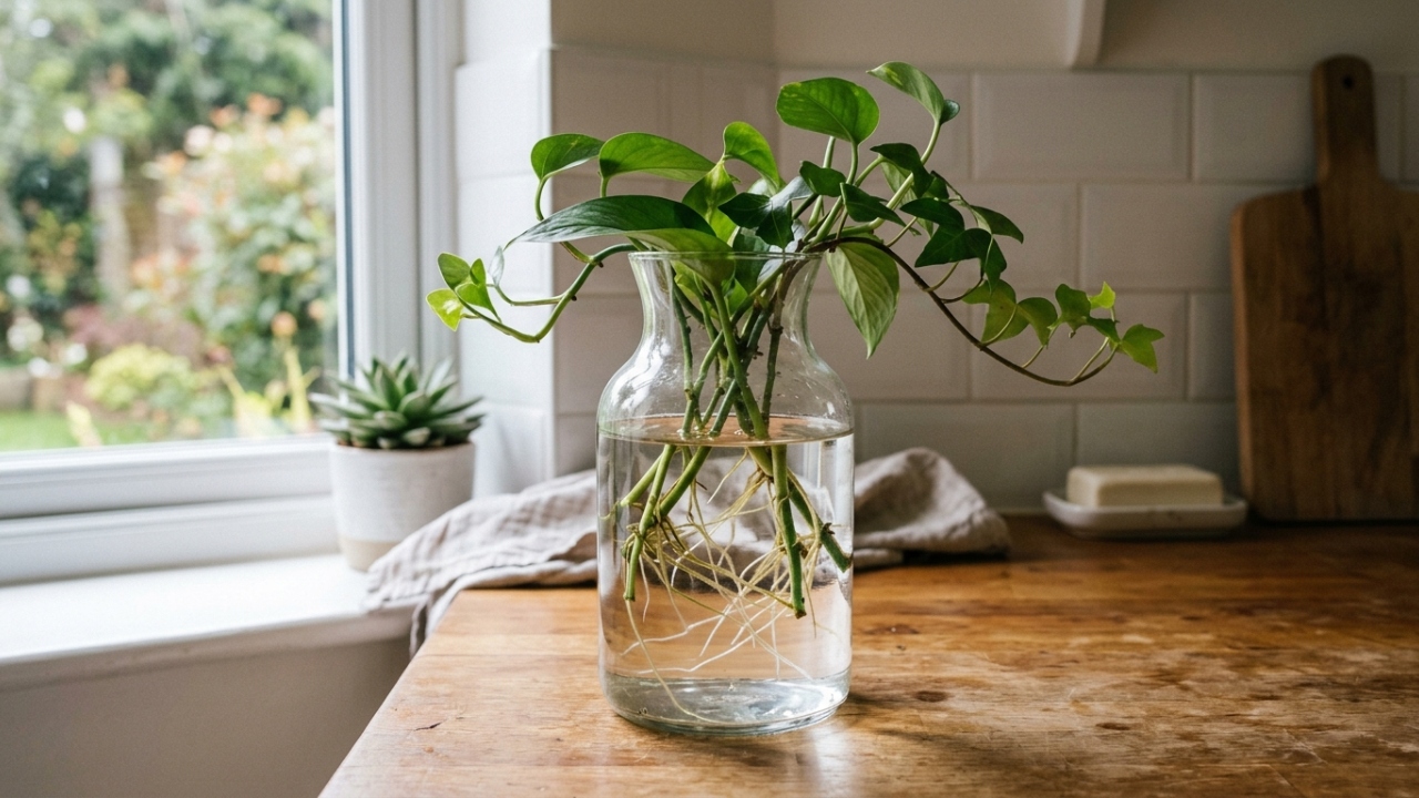 O método da água para multiplicar plantas favoritas de graça e sem erro dentro de casa