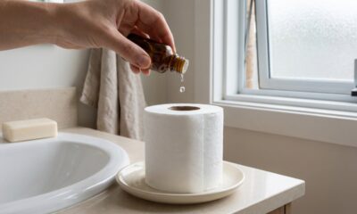 Papel higiênico com óleo essencial contra mosquitos: o truque simples que muita gente usa