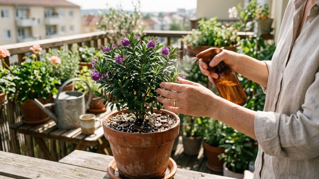 Esqueça as roseiras: este arbusto resistente pode encher sua varanda de flores sem grandes cuidados