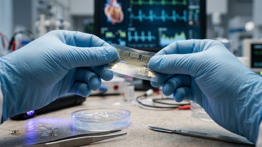 Cientistas criam adesivo com IA que analisa dados de saúde no corpo como um médico pessoal